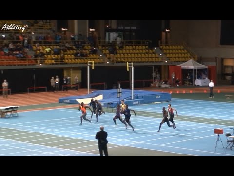 2015 track and field #ACIndoorOpen: Men's final 60 meters open