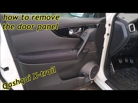 Nissan Qashqai J11 How To Remove The Front Door Interior Panel