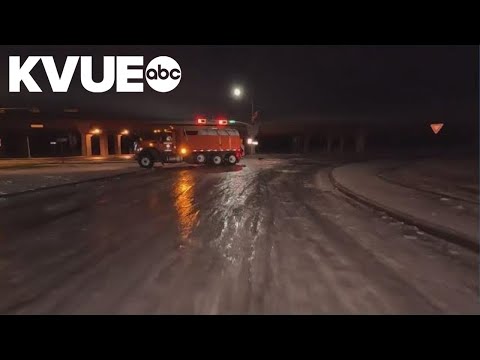 Icy conditions cause issues on Central Texas roads
