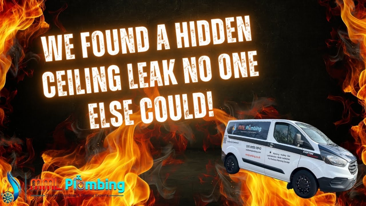 We Found a Hidden Ceiling Leak No One Else Could! | Professional Leak Detection in London