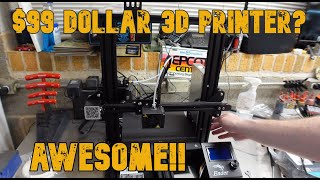 Review of the $99 Creality Ender 3 Pro 3D printer from Microcenter, yes you need one!