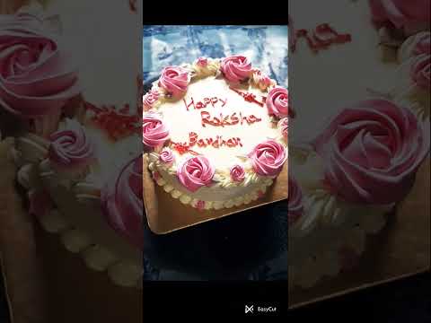 #eggless homemade cakes #Raksha Bandhan special #chocolate flavour