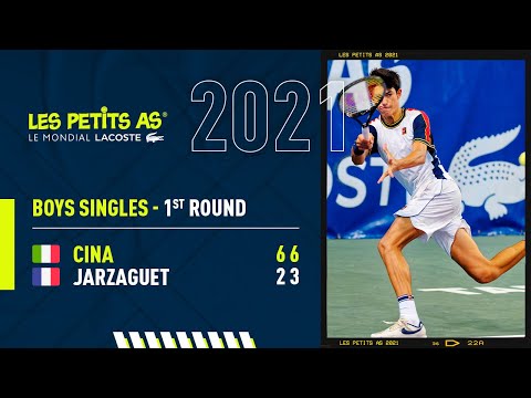 Les Petits As 2021 | Boys 1st Round | Evan Jarzaguet vs. Federico Cina