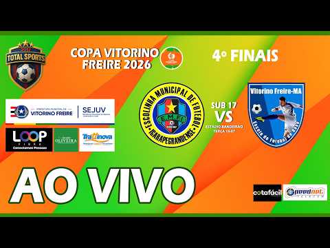 IGARAPÉ GRANDE X VITORINO FREIRE | SUB 17 / 8ª FINAIS - COPA VITORINO FREIRE 2026