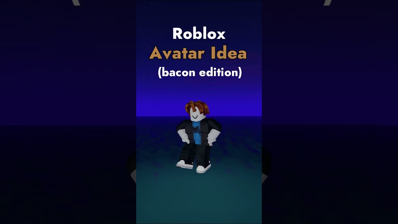 Roblox Outfit Ideas (Bacon Edition) #shorts