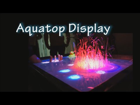 AquaTop Display: превращаем обычную ванну в сенсорный дисплей. Фото.