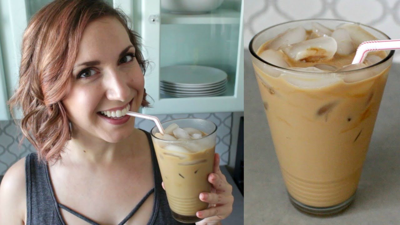 BEST ICED COFFEE | Easy Iced Coffee Recipe (Dairy Free)