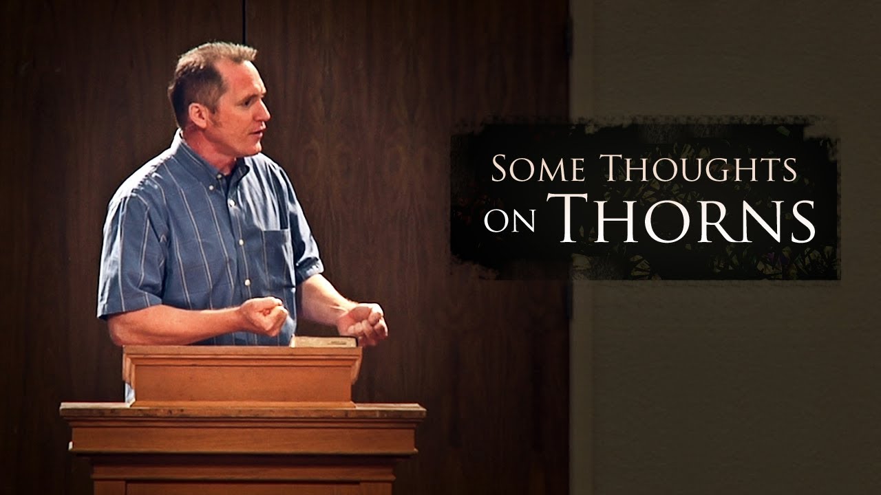 Some Thoughts on Thorns - Tim Conway