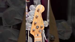 Video thumbnail for Squier Affinity Series Active Jazz Bass Guitar, Laurel FB, Mystic Sea Foam Green by Jamcrew Music Studio