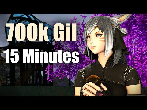 Passive Gil in FFXIV - 700k in 15 Minutes