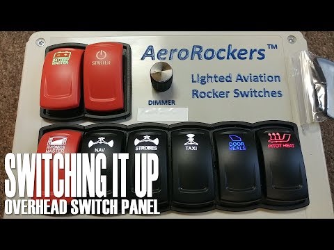 Switching It Up - Overhead switch panel