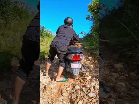 Thumbnail for Ride Honda Dio scooter on Xtreme Road | Tough Road vs Tough Rider | #natureride #honda #dio #mukbang by Honda Dio