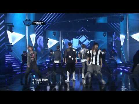 [HD]120322 SHINee  Into+Stranger  (Comeback in Mnet M!Countdown)