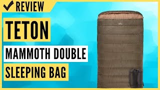 TETON Sports Mammoth Queen Size Double Sleeping Bag Review