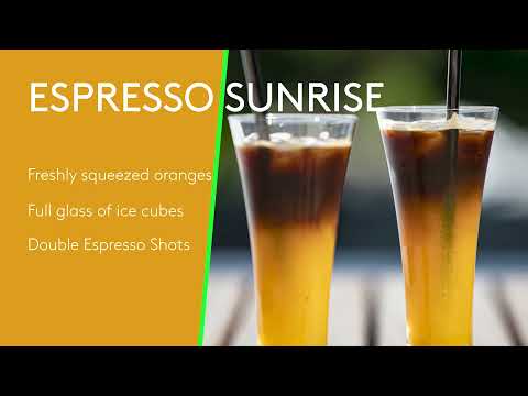 First up in our Summer Drinks Series with Emi Fukahori is: Espresso Sunrise!