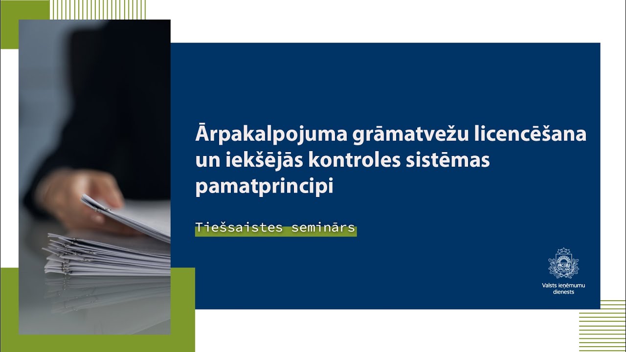 No 1. jūlija ārpakalpojuma grāmatvedības pakalpojumi - tikai ar licenci  
