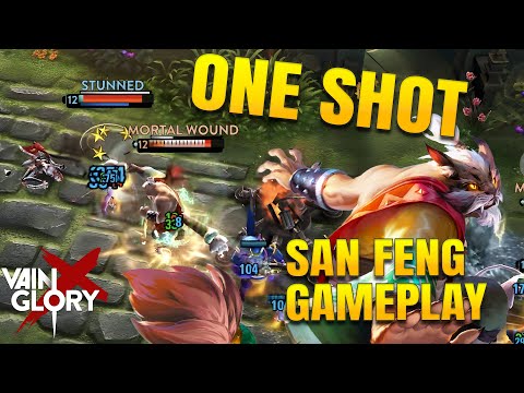 TRY THIS INSANE COMBO IN VAINGLORY !!! | San Feng | Vainglory 2025 3v3 Gameplay