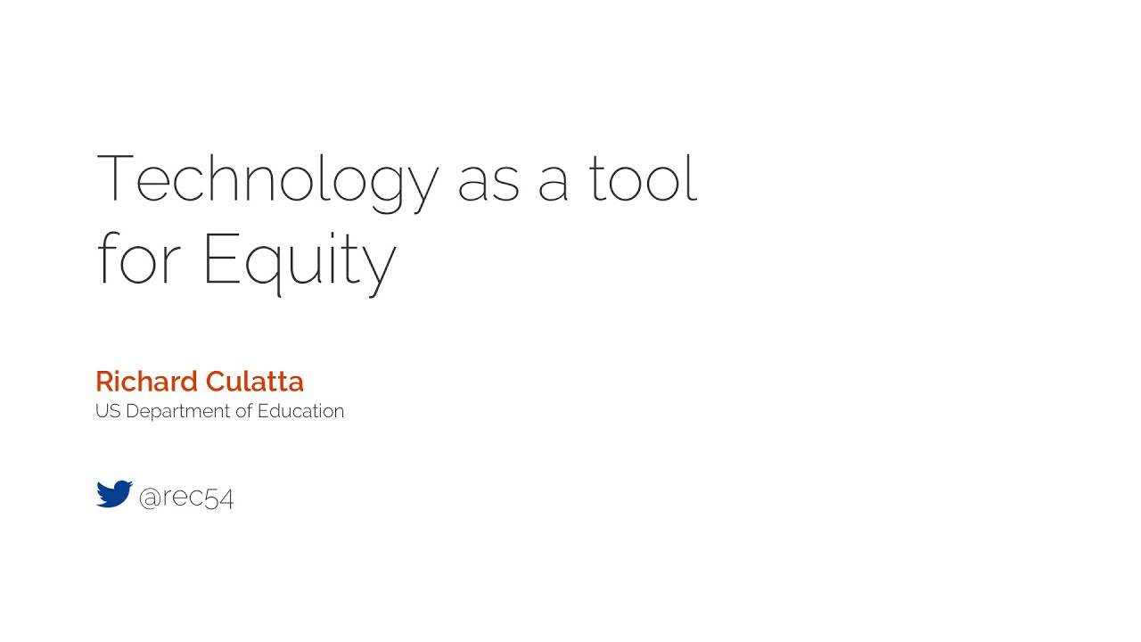 Using Technology to Close Equity Gaps