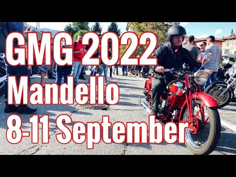 Moto Guzzi GMG in Mandello 2022. Includes Ewan McGregor & V100 on stage and museum tour.
