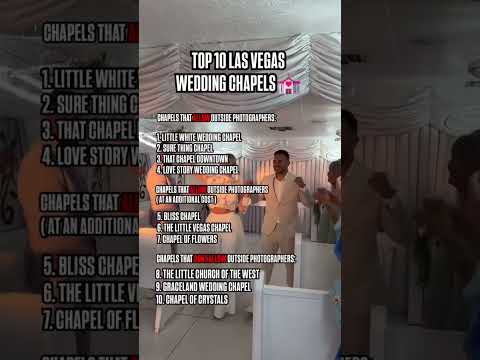 Top 10 Las Vegas Wedding Chapel