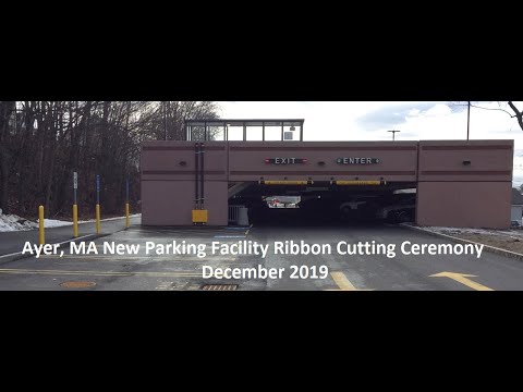 AYER PARKING FACILITY RIBBON CUTTING 2019