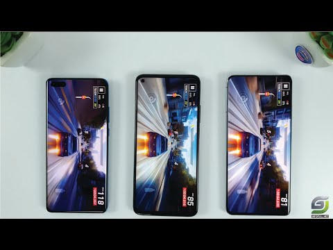 Samsung Galaxy S21 Ultra vs Xiaomi Mi10T Pro vs Huawei P40 Pro |  Fingerprint, Speedtest Comparison