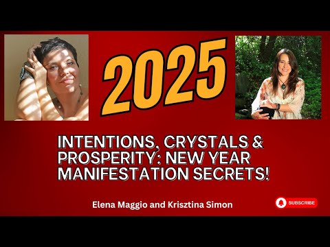 Manifest Your Best Year Yet: Powerful Rituals for 2025 with Krisztina Simon 🎆✨