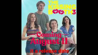 KISSING BOOTH 3 RELEASE DATE