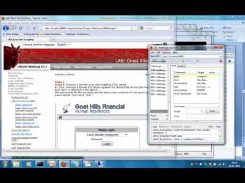 Stateful Fuzzing: Selenium IDE with Oxygen & Nitro: SQL Injection