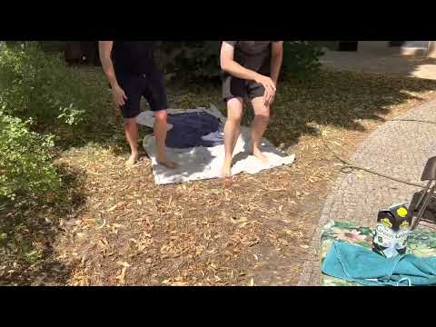 Wir machen ein paar Wrestling 🤼‍♀️ moves 🤪 am 05.07.2022