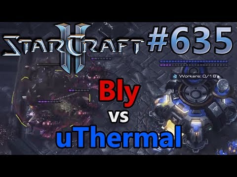 Bly (Z) vs uThermal (T) | BO5 Game 5 | Starcraft 2: Replay-Cast #635 [German]