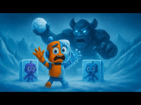 ❄️ FROZEN RESCUE! Rusty & Friends vs the Giant Ice Golem ❄️🤖⛰️ | Rusty's World