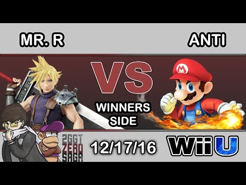 2GGT: ZeRo Saga - Mr. R (Cloud, Sheik) Vs. IMT | ANTi (Mario) Winners Side - Smash Wii U