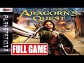 The Lord Of The Rings Aragorns Quest Full Game Walkthro