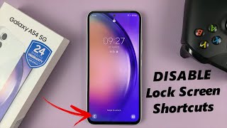 How To Disable Lock Screen Shortcuts On Samsung Galaxy A54 5G