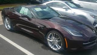 2017 CHEVY CORVETTE STINGRAY