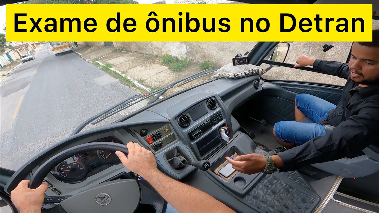 Como e o exame de ônibus em Belo Horizonte Detran MG