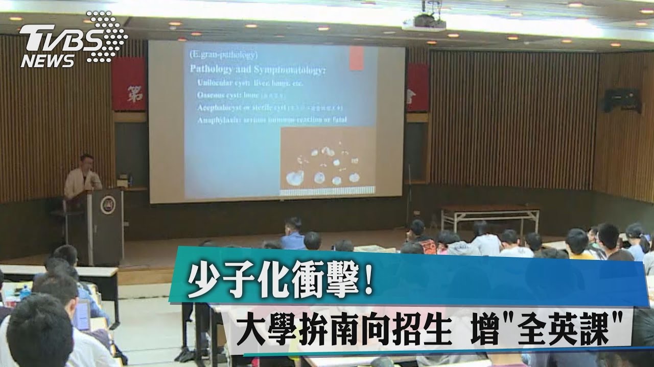 少子化衝擊！大學拚南向招生　增全英課