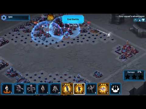 Star Wars: Commander - Squad War - Rebels - Mol Eliza (HQ10) vs. qaa (HQ9)
