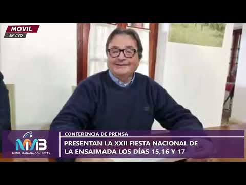 Conferencia de prensa por la fiesta de la ensaimada
