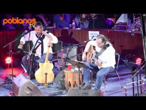 Fernando Delgadillo y Hernaldo Zúñiga juntos en el Palenque de la Feria de Puebla 2017