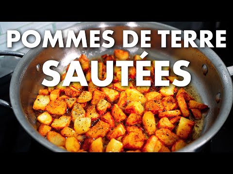 Comment Faire des Pommes de Terre sautées à l'ail !