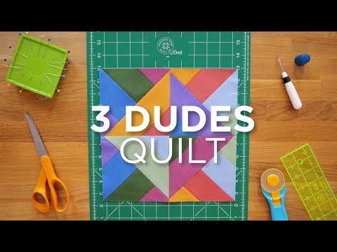 Quilt Snips Mini Tutorial - 3 Dudes Quilt