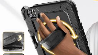 💼 Heavy Duty iPad Pro 11 Case with Screen Protector & Stand