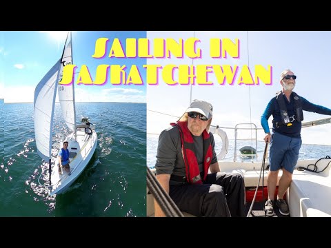 Video Thumbnail for Sailing Lake Diefenbaker with Living Sky Sailing School
