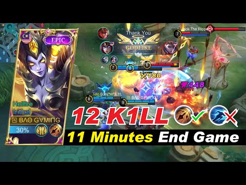 Irithel NOT A LATE GAME HERO NOW 😍 Build Critical and Full Emblem Set MLBB