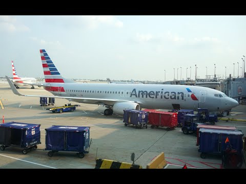 American Airlines FIRST Class - New Interior - 737-800  (SEA-ORD) Video
