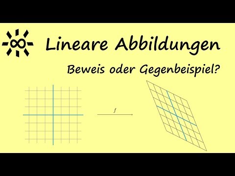 Lineare Abbildungen - Beweis oder Gegenbeispiel?