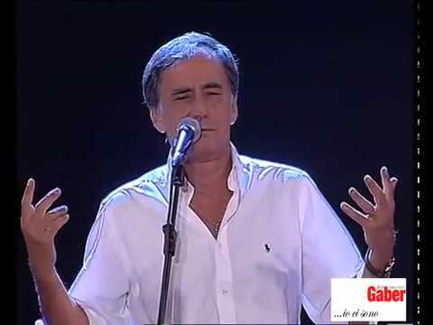 Roberto Vecchioni - La ballata del Cerutti (Festival Gaber 2004)