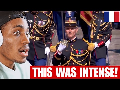 American Reacts to France Hell March - Parade of the French Armed Forces